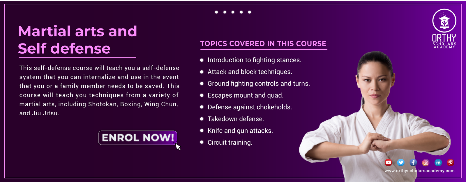 Martial Arts & Self-Defence Bootcamp